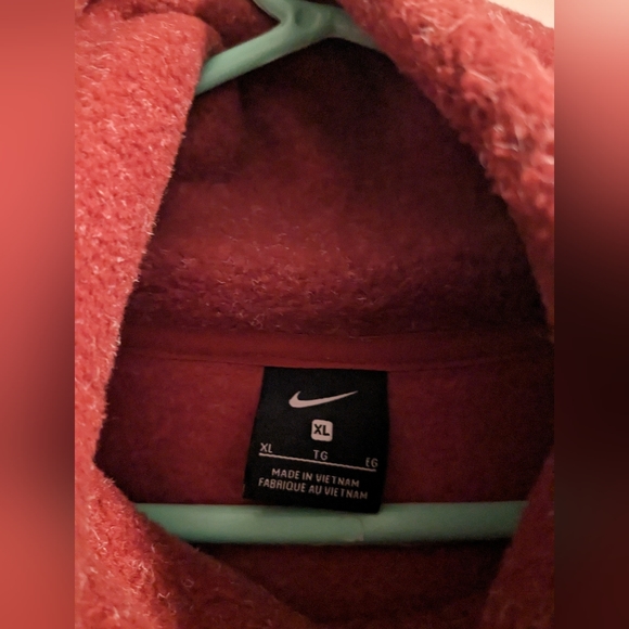 Nike fleece pullover size XL women's - Picture 3 of 5